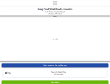 Tablet Screenshot of kungfoodhouston.com